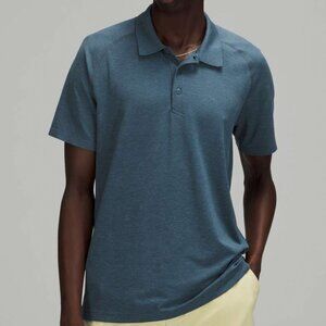 Lululemon Metal Vent Tech Polo - Blue - Medium